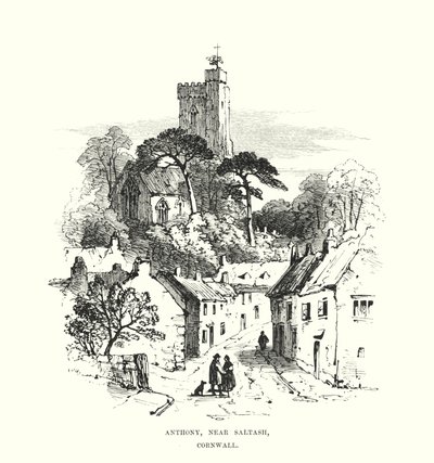 Anthony, Near Saltash, Cornwall by Samuel Read